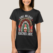Christmas Teacher Aide  Gnomes Assistant Teacher Tシャツ (正面)