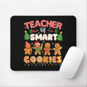 Christmas Teacher Of Smart Cookies Funny Cute Ging マウスパッド (マウス)
