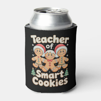 Christmas Teacher Of Smart Cookies Gingerbread 缶クーラー