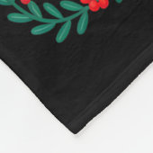 Christmas Teacher Winter Break First Educate Then フリースブランケット (角)