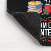 Christmas Teacher Winter Break First Educate Then  マウスパッド (コーナー)