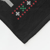Christmas Tech Suprt Here To Delete Cookies Ugly S フリースブランケット (角)