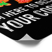 Christmas Tech Suprt Here To Delete Cookies Xmas M ポスター (角)