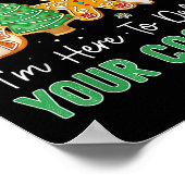 Christmas Tech Suprt Here To Delete Cookies Xmas M ポスター (角)