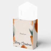 Christmas Tent Favor Box Festive “Merry Christmas フェイバーボックス (オープン)