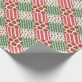 Christmas Textures ラッピングペーパー (角)