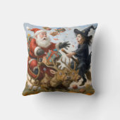 Christmas Thanksgiving and Halloween Holidays  クッション (裏面)