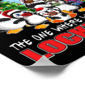 Christmas The One Where We Were In Lockdown Pengui ポスター (角)