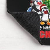 Christmas The One Where We Were In Lockdown Pengui マウスパッド (コーナー)