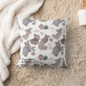 Christmas Theme baby fleece blanket クッション (ブランケット)