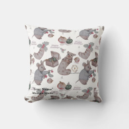 Christmas Theme baby fleece blanket クッション