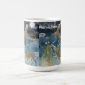 Christmas Theme Boganhues Print  コーヒーマグカップ (中央)