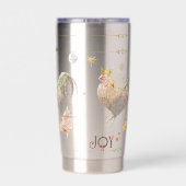 Christmas Theme Boganhues print  保温保冷タンブラー (背面)