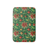 Christmas Theme Festive Colorful Pattern バスマット (正面縦)