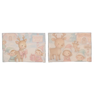 Christmas Theme pillowcases - Children's Rooms  枕カバー