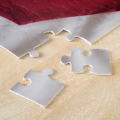 Christmas themed pregnancy announcement  ジグソーパズル (側面)