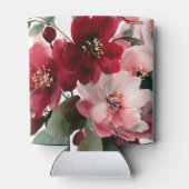  Christmas Themed Red Floral Wedding  缶クーラー (裏面)