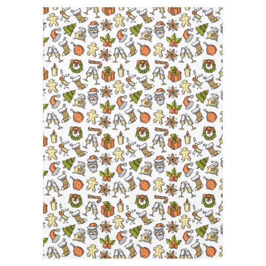 Christmas Themed Tablecloth テーブルクロス (正面)