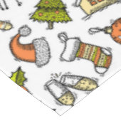 Christmas Themed Tablecloth テーブルクロス (アングル)