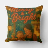 Christmas Throw Pillow クッション (正面)