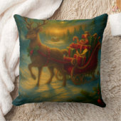 Christmas Throw Pillow クッション (ブランケット)