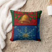 Christmas Throw Pillow クッション (ブランケット)