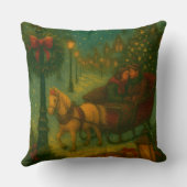 Christmas Throw Pillow クッション (裏面)