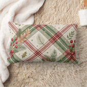 Christmas Throw Pillow ランバークッション (ブランケット)