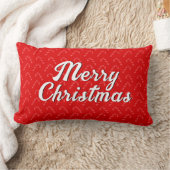 Christmas Throw Pillow ランバークッション (ブランケット)