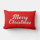 Christmas Throw Pillow ランバークッション (正面)