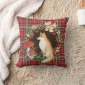 Christmas Throw Pillow 16" x 16" クッション (ブランケット)