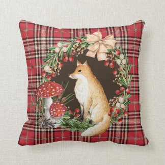 Christmas Throw Pillow 16" x 16" クッション