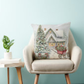 Christmas Throw Pillow | Elegant Holiday Cushion クッション (椅子)