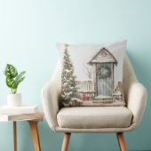 Christmas Throw Pillow | Elegant Holiday Cushion クッション (椅子)