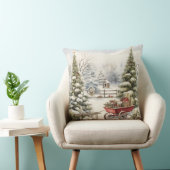 Christmas Throw Pillow | Elegant Holiday Cushion クッション (椅子)
