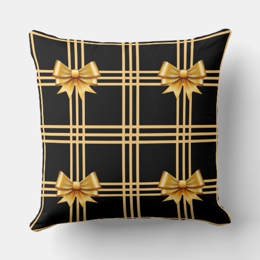 Christmas Throw Pillow – Festive Holiday Decor  クッション (裏面)