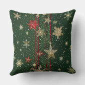 Christmas Throw Pillow – Festive Holiday Decor クッション (裏面)