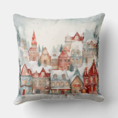 Christmas Throw Pillow – Festive Holiday Decor  クッション (裏面)
