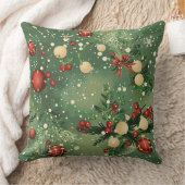Christmas Throw Pillow – Festive Holiday Decor クッション (ブランケット)