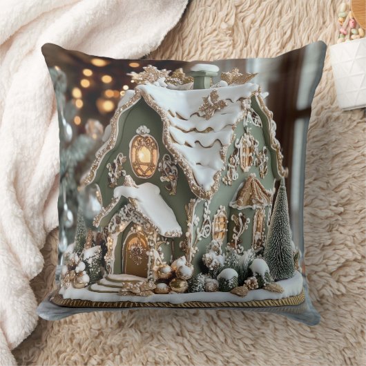 Christmas Throw Pillow – Festive Holiday Decor クッション (ブランケット)