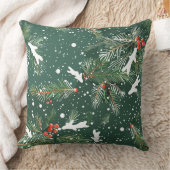 Christmas Throw Pillow – Festive Holiday Decor クッション (ブランケット)