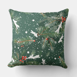 Christmas Throw Pillow – Festive Holiday Decor クッション