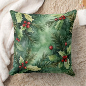 Christmas Throw Pillow – Festive Holiday Decor クッション (ブランケット)