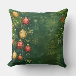 Christmas Throw Pillow – Festive Holiday Decor クッション