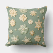 Christmas Throw Pillow – Festive Holiday Decor クッション (正面)
