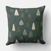 Christmas Throw Pillow – Festive Holiday Decor クッション (裏面)