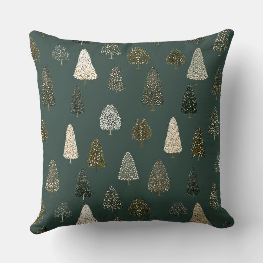 Christmas Throw Pillow – Festive Holiday Decor クッション (裏面)