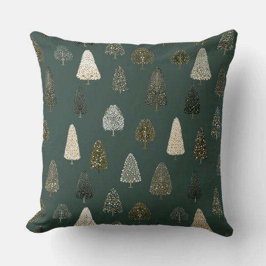 Christmas Throw Pillow – Festive Holiday Decor クッション (正面)