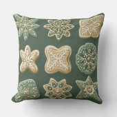 Christmas Throw Pillow – Festive Holiday Decor クッション (正面)