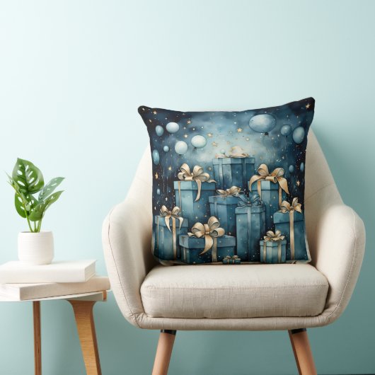 Christmas Throw Pillow – Festive Holiday Decor  クッション (椅子)